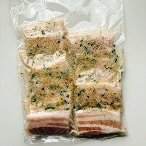 豚バラ 九州産 焼肉 ネギ塩 計約1kg (500g×2P) 肉 豚肉 ※配送不可：離島