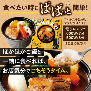 GARAKU彩り野菜のスープカレーセット | ガラク 人気 レンチン 北海道 札幌市