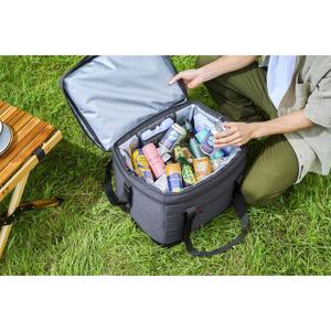 クーラーボックス ＨＵＧＥＬ エアロゲルソフトクーラーボックス 40Ｌ 大型 大容量 アイリスオーヤマ 6面真空断熱パネル 真空断熱 高保冷 アウトドア キャンプ BBQ 釣り スポーツ レジャー アイリスオーヤマ 防災 AGSC-40C チャコールグレー