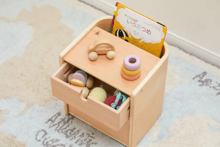 HOPPL（ホップル） コロコロチェスト引き出し付き(ML)