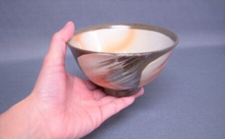 萩焼 ペア刷毛目ごはん茶碗