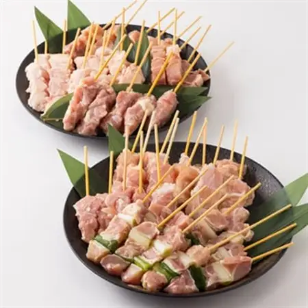 焼き鳥セット おまかせ5種盛り合わせ(もも・ももねぎ・生皮・ハラミなど)50本【配送不可地域：離島】【1615123】