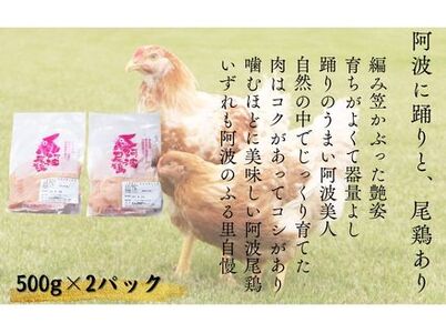 阿波尾鶏もも肉１キロセット