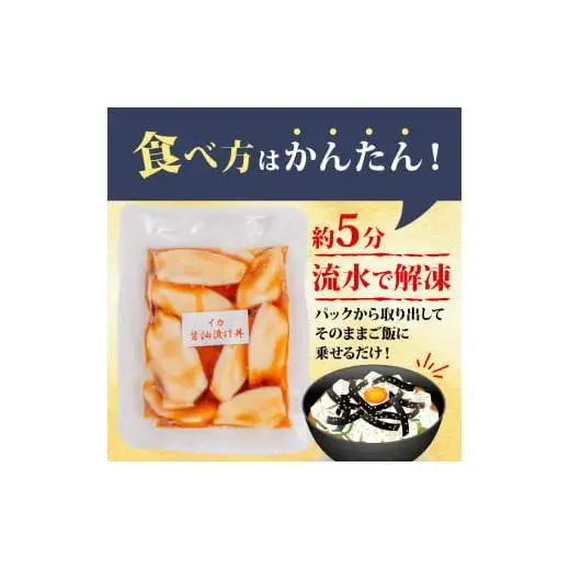 【 漬け丼 】 漬け丼イカ15p