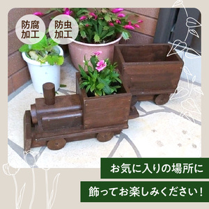 汽車＆貨車プランター2両セット［161P10］