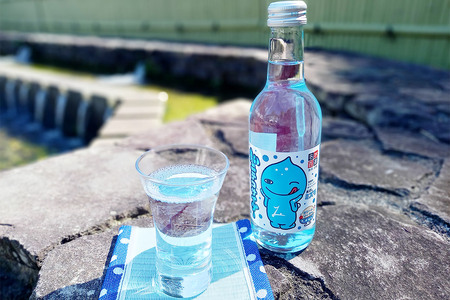 「美郷のミズモ」の青いニテコサイダー（クリームソーダ味） 300ml×6本セット 秋田県美郷町