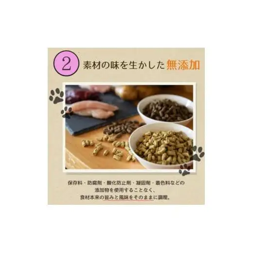 愛犬ごはん【ひとつごはん】とりぽてとオリジナルブレンド500g 無添加 厳選素材 鶏肉 ドッグフード 