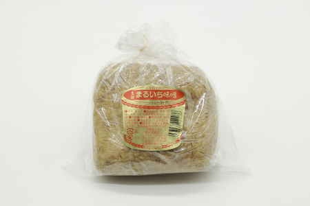 AI223 味噌 島原 手造り 生詰 まるいち味噌 900g 1個  [長崎県 島原市]