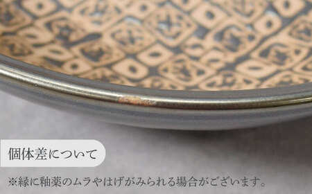 【美濃焼】シーズ seeds リム型 7.0鉢 4枚セット【カネ定製陶】　うつわ プレート 大皿[MEI111]
