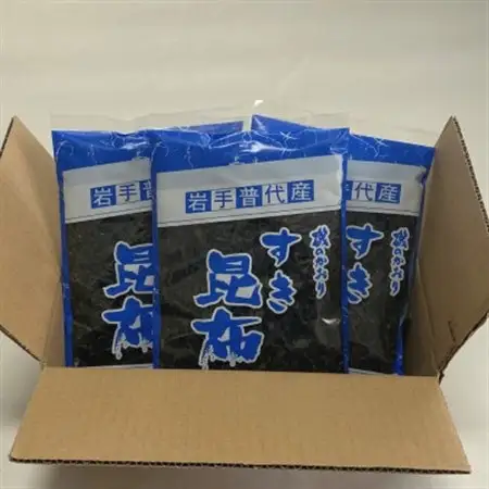 岩手県普代産すき昆布　25g×3袋_魚介・海産物  海苔・海藻 _【1614479】