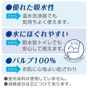 クリネックス トイレットペーパー シングル 長持ち 8ロール×8パック 計64ロール 無香 ピュアパルプ100％ しっかり なめらか 省スペース リンゴ酸配合 消臭コア採用 アンモニア臭軽減 日用品 備蓄 消臭効果 消耗品 生活用品 生活必需品 富士市 [sf087-005]