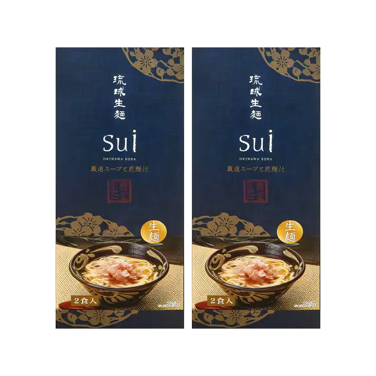 琉球生麺 Sui「厳選スープと花鰹」 4食セット 沖縄 グルメ 琉球 生麺 厳選 スープ 花鰹 セット ご当地グルメ 沖縄料理 郷土料理 沖縄そば 麺 ソバ そば 蕎麦 ダシ だし 出汁 かつお節 カツオ かつお 鰹 特産品 お土産 沖縄県 糸満市 56-26