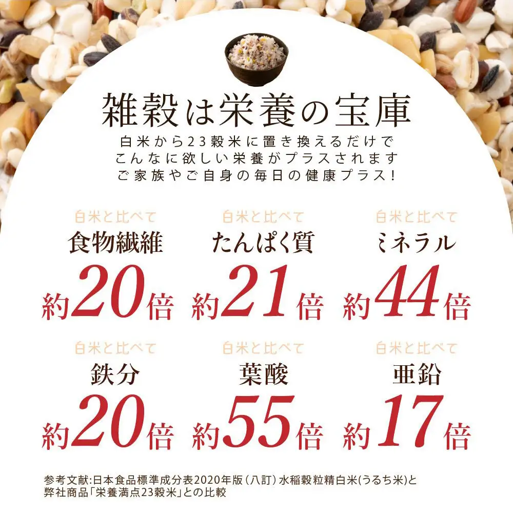 栄養満点23穀米 4.0kg(400g×10袋)