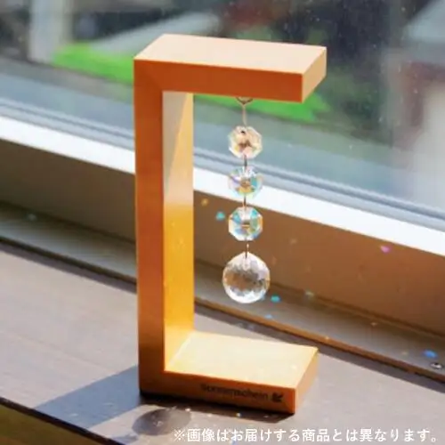 木製スタンド式サンキャッチャー ”Sonnenschein”「3連リーフ」　【12203-0282】