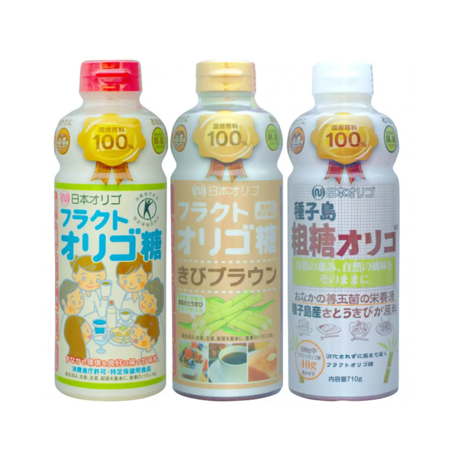 日本オリゴのフラクトオリゴ糖 3種詰合せセット
