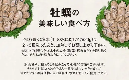 C01-H31 大粒むき身牡蠣 3kg（約20～30粒×3袋）