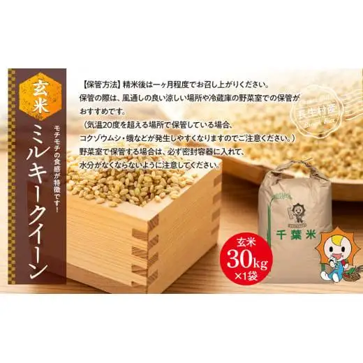 H04-B03 ミルキークイーン（玄米30kg）令和8年産