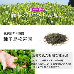 種子島 松寿園 特選 たねがしま茶 1袋　NFN614【150pt】 // 新茶 緑茶