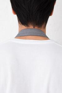 ヒッコリーデニムホルターネックエプロン