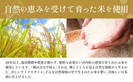 無限醸道 スパークリング 720ml 1本《30日以内に出荷予定(土日祝除く)》麻原酒造株式会社 茨城県 河内町 酒 日本酒 【配送不可地域あり】