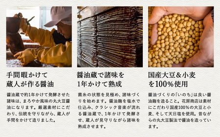 醤油 2本セット 濃いくち醤油金星 1L×1本 （30-142） うすくち醤油 1L×1本（30-122）/ 醤油セット 国産大豆 醤油 しょうゆ 調味料 セット【しょうゆの花房】