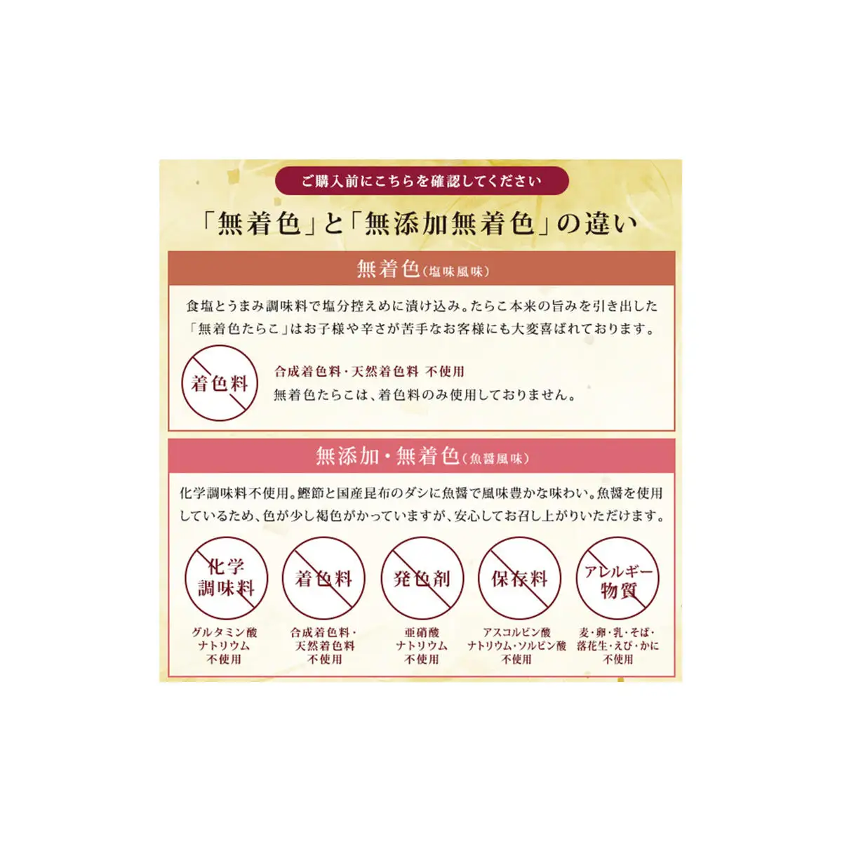 無着色たらこ150g 冷凍 小分け タラコ 海鮮 魚卵 海産物 手漬け ご飯のお供 おかず おつまみ