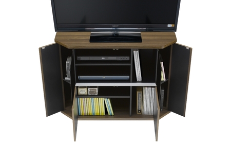 家具 省スペースコーナー対応 テレビボード ハイタイプ 幅100cm ブラウン ≪RCA-7510AV-CR≫ 家具 朝日木材