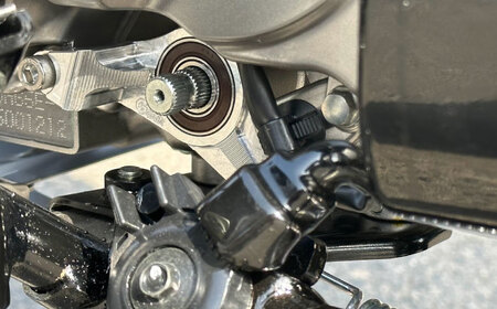 CT125（JA65） シフトガイド　タイプ3 / カスタム バイクカスタム カスタムパーツ CT125 しなり防止 シールベアリング シフトチェンジ 亀山市/有限会社ギルドデザイン [AMAA042]