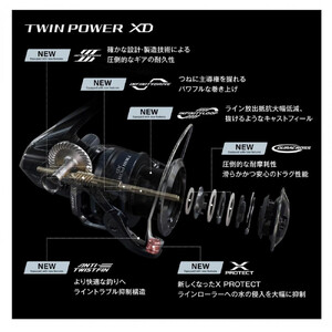 シマノ 釣具 ツインパワー XD 4000PG