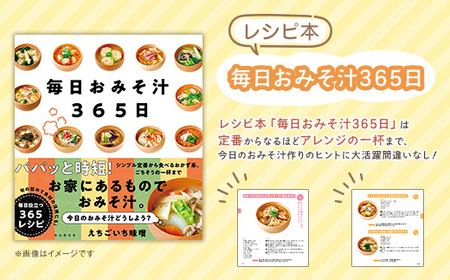 21-20A匠の味 赤みそ 500gとおみそ汁レシピ本セット