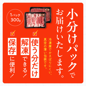 オアシス九州 熊本県産あか牛2種セット( 肩ロース&モモ 各約300ｇ) _U117-0041