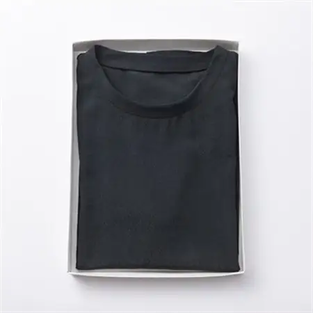 京都の伝統織物を使った丹後ちりめんTシャツ ブラック【1604755】