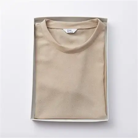 京都の伝統織物を使った丹後ちりめんTシャツ ベージュ【1604757】
