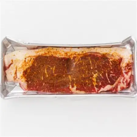 北海道産 牛肉 味付き スパイシービーフ(カレー味)100g×10枚_北海道産 牛肉 ビーフ カレー味 フライパン スパイシー カレー ジョイパックチキン 一人暮らし セット おかず 小分け 冷凍 肉 絶品 人気 ヒロセ 北海道 釧路町 釧路超 特産品 _【配送不可地域：離島】【1624650】