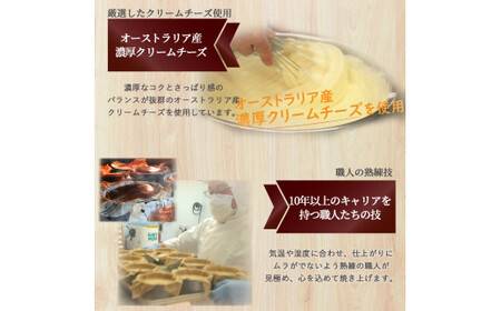 バスクチーズケーキ 四万十の米粉入り（4号 直径約12cm） ケーキ スイーツ Bmu-B36