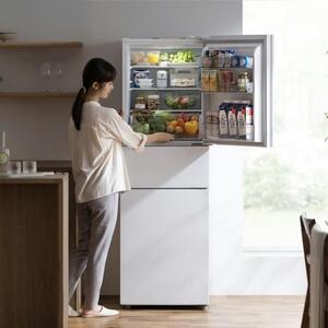 ノンフロン冷凍冷蔵庫 235L アイリスオーヤマ IRSN-HF24A-W ホワイト ｜ 冷蔵庫 新生活 