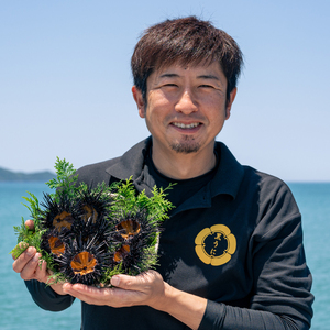 紫うに 瓶詰め 50g 2本 ムラサキウニ 山口県 長門市産 地物 国産 冷凍 (12057)