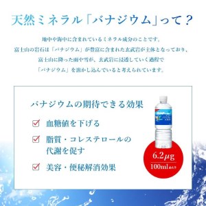 アサヒ おいしい水  富士山のバナジウム天然水 1箱(24本入）PET600ml 天然水 備蓄  防災グッズ ストック
