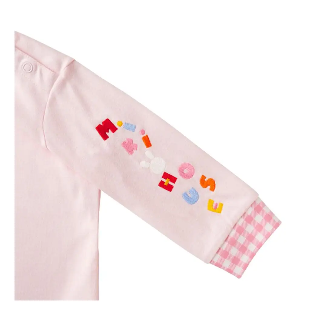 ミキハウス うさこ長袖Ｔシャツ（10-5247-490）【ピンクー100】 AS43EA2-6