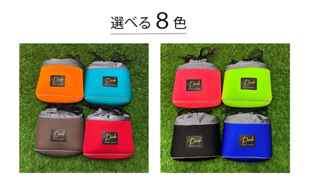 ゴルフ ネオポーチ オレンジ G04 ｜ ゴルフ ポーチ