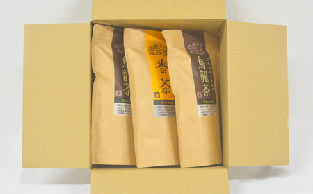 面河雲海茶3袋セット【番茶1袋（約20杯分）烏龍茶（10パック）2袋】 ｜ 愛媛県 久万高原町 面河産 茶葉 ※2025年6月中旬頃より順次発送予定