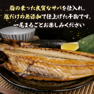 サバ 干物 個包装 6枚 無添加 サバ