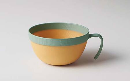 MUSUBI塗り分け 食器セット グリーン 山中漆器 山中塗 軽量 ナチュラル 自然 おしゃれ ギフト F6P-1978