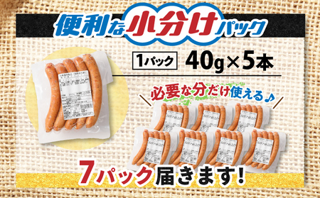 【 訳あり 】 粗びき ウインナー ソーセージ セット 計 1.4kg K161-017_04 肉 豚肉 冷凍