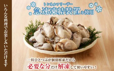 ≪★2026年12月21日限定発送★≫牡蠣 冷凍 むき身 1kg 備前市日生産 【年内お届け確約！】