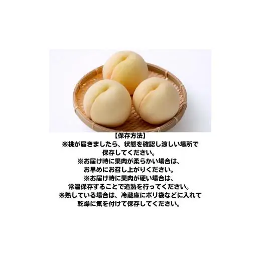 家庭用 桃 3玉 大玉 約900g 岡山県産 【先行予約 2026年7月上旬から順次発送】