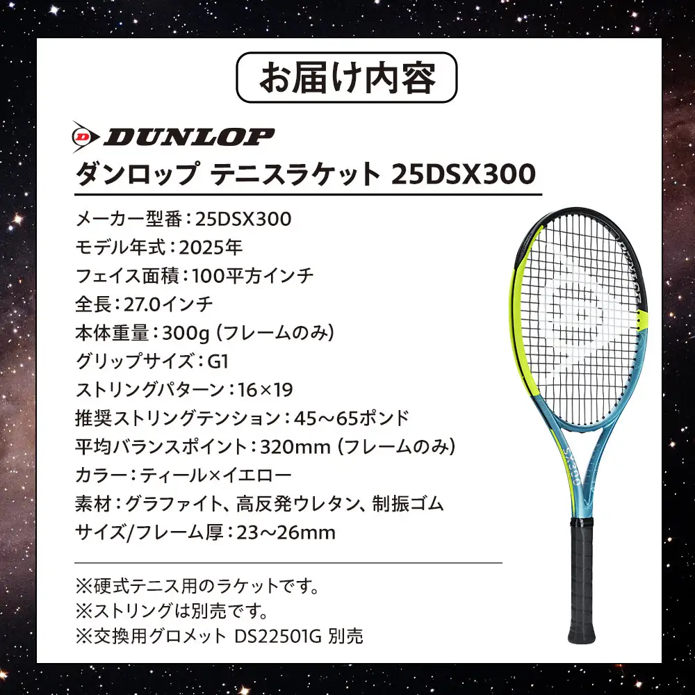 ダンロップ テニスラケット SX 300 G1
