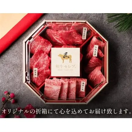 【化粧箱入り】和牛セレブの鳥取和牛5種食べ比べ500g【配送不可地域：離島】【1530376】