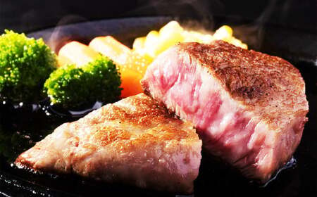 博多和牛【A4～A5】ステーキ食べ比べ（ヒレ約150g×2、ミスジ約100g×2、モモ約100g×2） 計約700g 3種類 ステーキ 牛肉 和牛 国産牛 牛 お肉 肉 ヒレ ミスジ モモ 食べ比べ 九州 福岡県 苅田町 冷凍