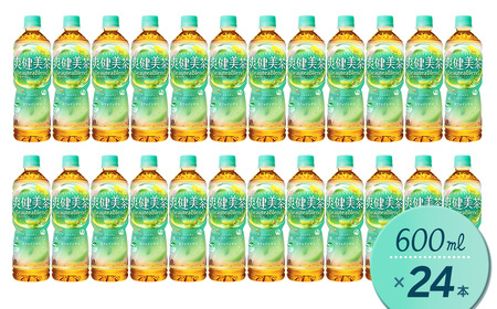 爽健美茶 600mlPET_24本入り×1ケース｜ 無糖茶 カフェインゼロ